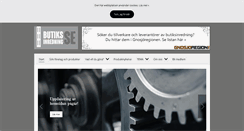 Desktop Screenshot of butiksinredning.se
